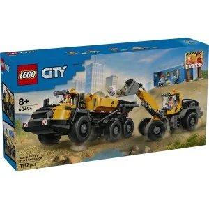 Camion ribaltabile e pala meccanica LEGO CITY 60494 LEGO