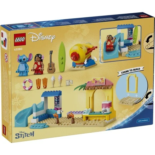 Divertimento in spiaggia con Lilo e Stitch LEGO DISNEY 43280 LEGO