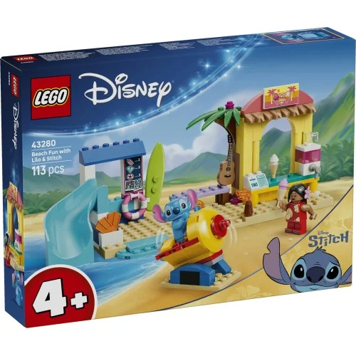 Divertimento in spiaggia con Lilo e Stitch LEGO DISNEY 43280 LEGO