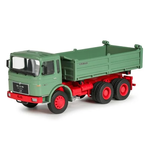 1/50 MAN F8 26.280 Meiller con cassone ribaltabile trilaterale. CONRAD 1010 CONRAD
