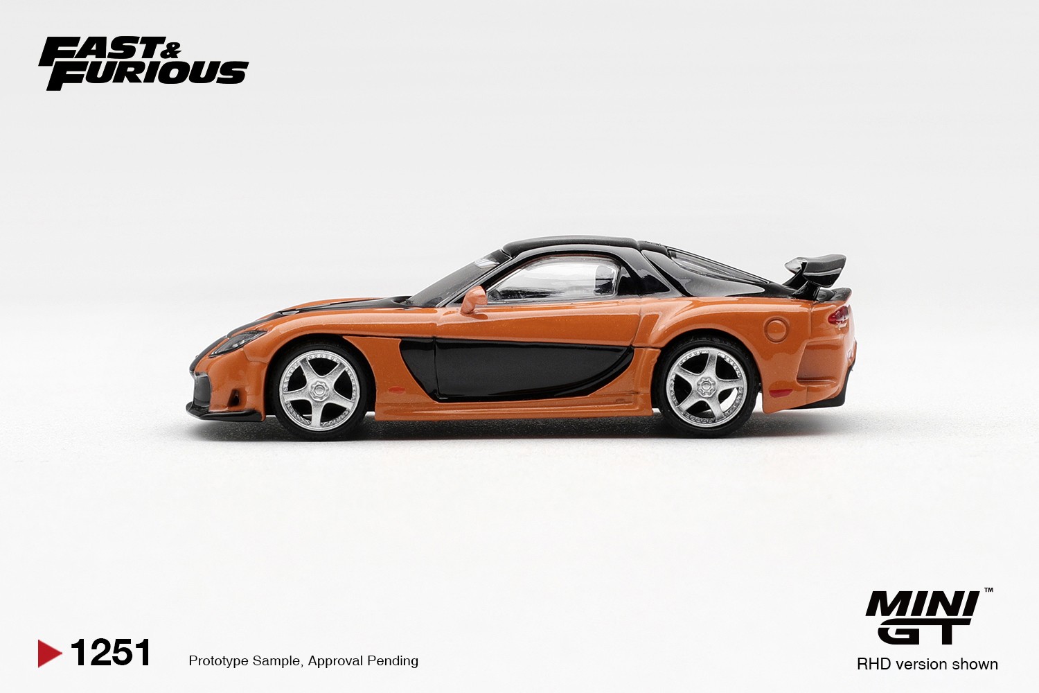 MGT01251-BL 1/64 MAZDA RX-7 (FD) VEILSIDE FORTUNE HAN SEOUL-OH THE