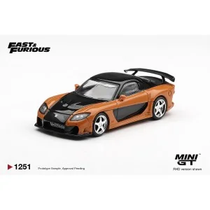 1/64 MAZDA RX-7 (FD) VEILSIDE FORTUNE HAN SEOUL-OH THE FAST AND THE FURIOUS: TOKYO DRIFT 2006 MGT01251-BL MINI GT