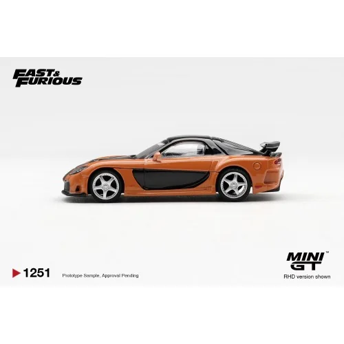 1/64 MAZDA RX-7 (FD) VEILSIDE FORTUNE HAN SEOUL-OH THE FAST AND THE FURIOUS: TOKYO DRIFT 2006 MGT01251-BL MINI GT