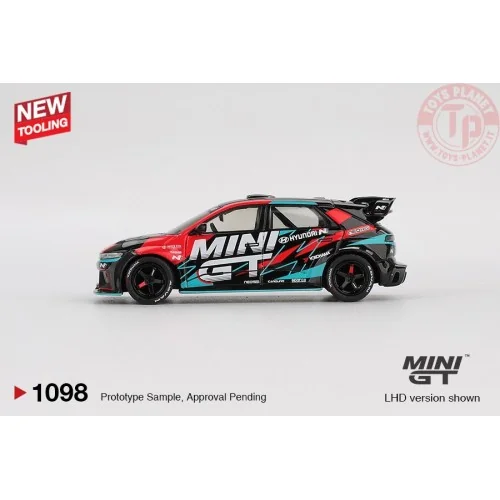 1:64 HYUNDAI IONIQ 5N MINI GT RS 01T TOKYO AUTO SALON 2025 MGT01098-L MINI GT