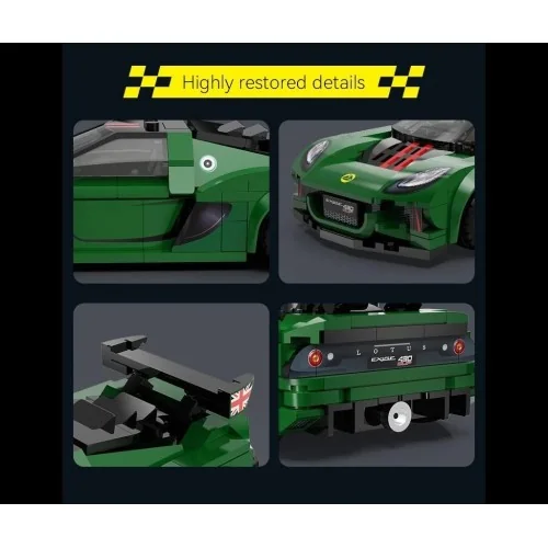 1:24 Lotus Exige Cup 430 - 319 pcs CADA C55043W CADA