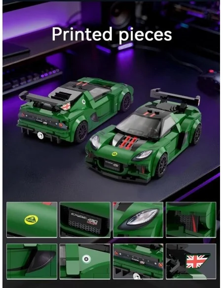 1:24 Lotus Exige Cup 430 - 319 pcs CADA C55043W CADA