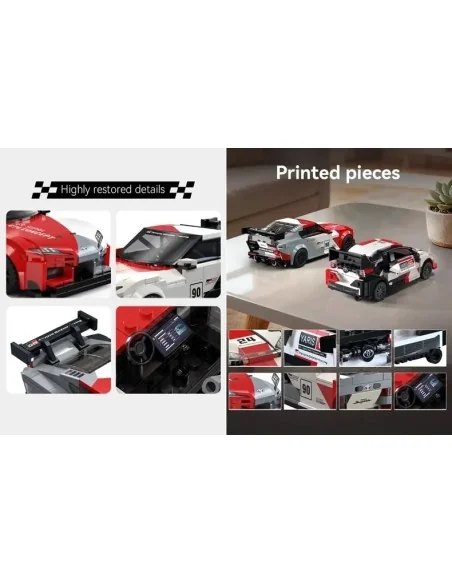 1:24 Toyota GR Supra GT4 - 324 pcs CADA C55041W CADA