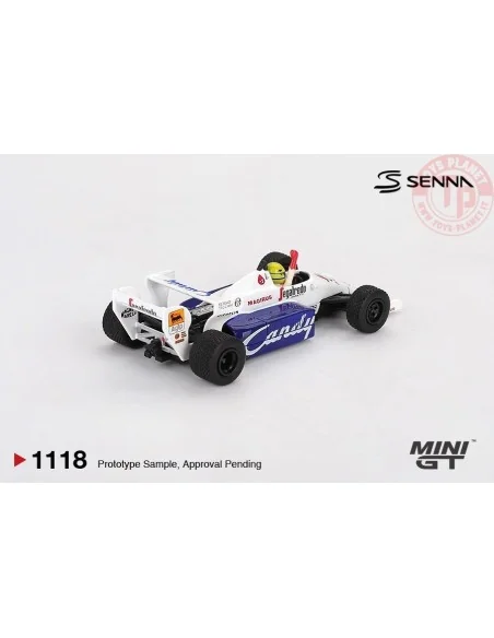 1/64 Toleman TG184 n19 Ayrton Senna 1984 Monaco Gra MGT01118-L MINI GT 1/64 Toleman TG184 n19 Ayrton Senna 1984 Monaco Gra MGT01118-L MINI GT