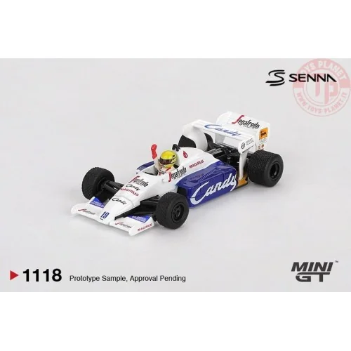 1/64 Toleman TG184 n19 Ayrton Senna 1984 Monaco Gra MGT01118-L MINI GT