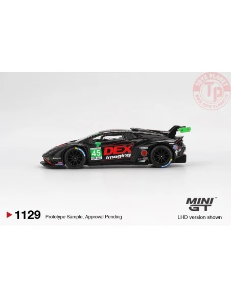 1:64 LAMBORGHINI HURACAN GT3 EVO 2 N45 DEX IMAGING DAYTONA 24 HRS 2024 MGT01129-L MINI GT