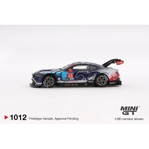 1/64 FORD MUSTANG GT3 n65 FORD MULTIMATIC MOTORSPORTS DAYTONA 24 HRS 2024 MGT01012-L MINI GT
