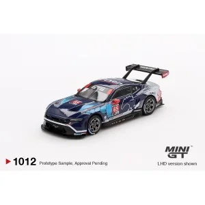 1/64 FORD MUSTANG GT3 n65 FORD MULTIMATIC MOTORSPORTS DAYTONA 24 HRS 2024 MGT01012-L MINI GT