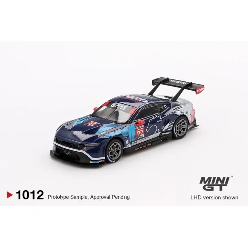 1/64 FORD MUSTANG GT3 n65 FORD MULTIMATIC MOTORSPORTS DAYTONA 24 HRS 2024 MGT01012-L MINI GT