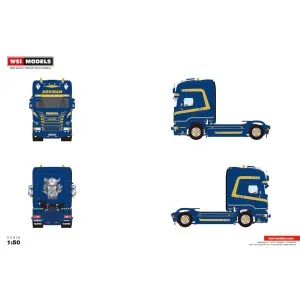 1/50 Argman SCANIA STREAMLINE TOPLINE 4X2 WSI 01-5352 WSI MODELS