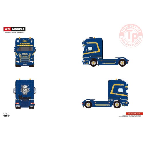 WSI 01-5352 1/50 Argman SCANIA STREAMLINE TOPLINE 4X2 WSI MODELS