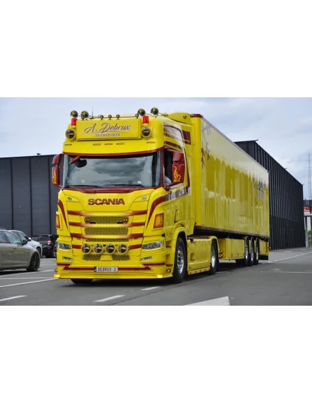 1/50 A. Debrux SCANIA R HIGHLINE CR20H 4X2 REEFER TRAILER - 3 AXLE WSI 01-5258 WSI MODELS 1/50 A. Debrux SCANIA R HIGHLINE CR20H 4X2 REEFER TRAILER - 3 AXLE WSI 01-5258 WSI MODELS