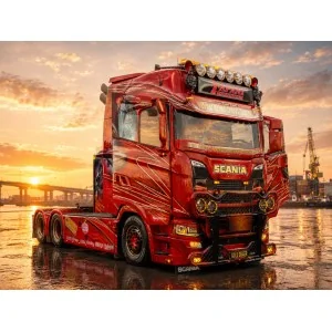 1/50 Scania S 6x4 Team Tapani Gold Digger IMC MODELS 32-0289 IMC MODELS