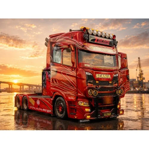 1/50 Scania S 6x4 Team Tapani Gold Digger IMC MODELS 32-0289 IMC MODELS