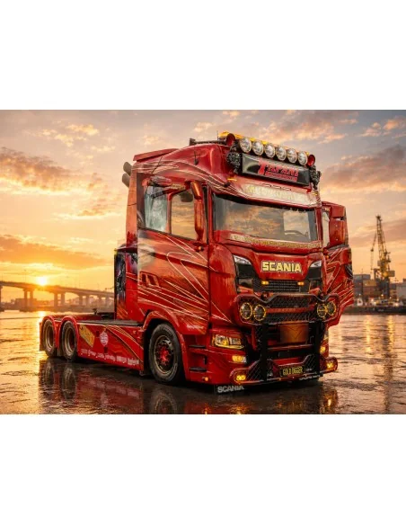1/50 Scania S 6x4 Team Tapani Gold Digger IMC MODELS 32-0289 IMC MODELS