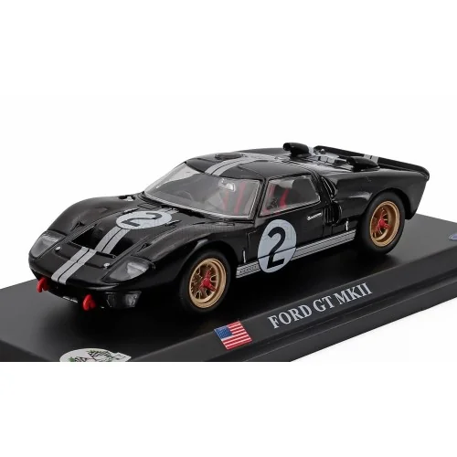 1/43 FORD USA GT40 MKII 7.0L V8 TEAM SHELBY AMERICAN INC. N 2 WINNER 24h LE MANS 1966 BRUCE McLAREN - CHRIS AMON E162 MODELLI...