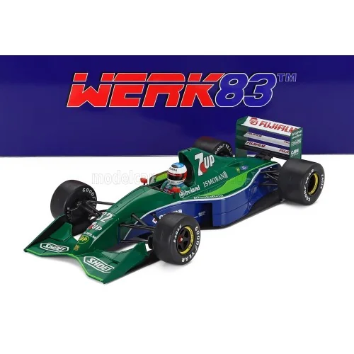 1/18 JORDAN F1 191 TEAM 7up JORDAN N 32 FREE PRACTICE BELGIUM GP 1991 MICHAEL SCHUMACHER W1802502 WERK83