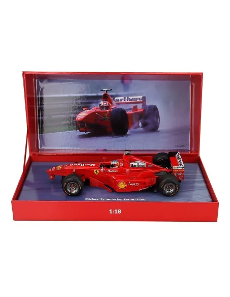 1/18 FERRARI F1 F300 3-WHEELS 3-RUOTE N 3 SPA BELGIUM GP 1998 - THE CRASH INVOLVING MICHAEL SCHUMACHER AND DAVID COULTHARD W1...