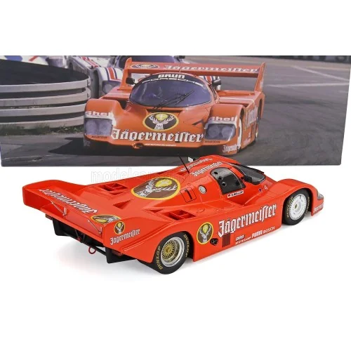 1/18 PORSCHE 956B JAGERMEISTER TEAM BRUN MOTORSPORT N 1 3rd 200 MILES NORISRING 1984 STEFAN BELLOF W18036004 WERK83