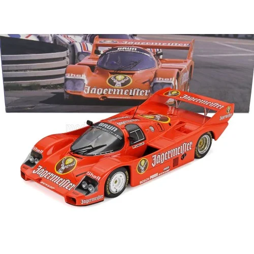 1/18 PORSCHE 956B JAGERMEISTER TEAM BRUN MOTORSPORT N 1 3rd 200 MILES NORISRING 1984 STEFAN BELLOF W18036004 WERK83