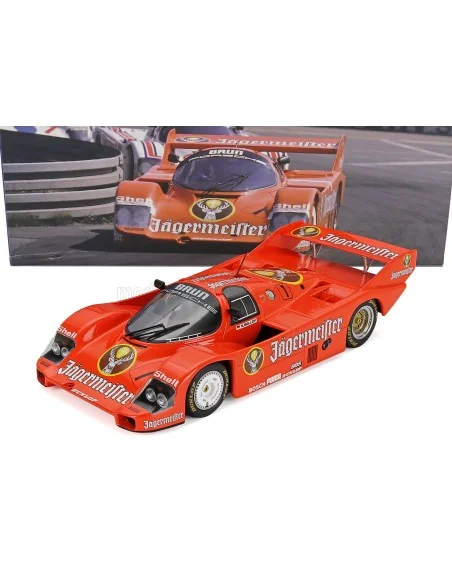 1/18 PORSCHE 956B JAGERMEISTER TEAM BRUN MOTORSPORT N 1 3rd 200 MILES NORISRING 1984 STEFAN BELLOF W18036004 WERK83