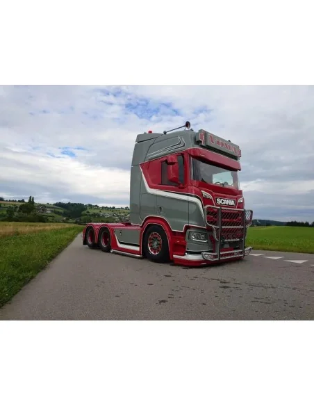 1/50 Vowa - Popeye Scania Next Gen R-Serie Highline met 3-assige koeloplegger TEKNO 87760 TEKNO