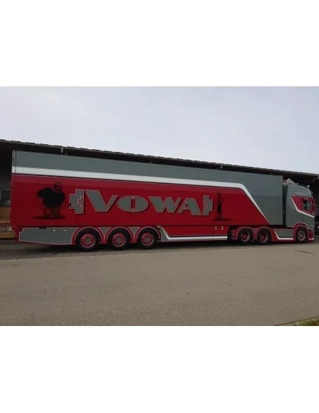 1/50 Vowa - Popeye Scania Next Gen R-Serie Highline met 3-assige koeloplegger TEKNO 87760 TEKNO