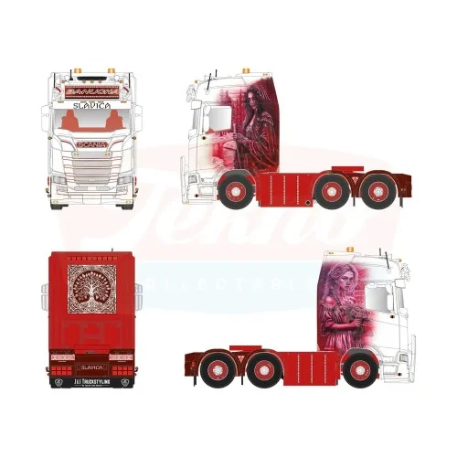 1/50 Banucha Scania Next Gen S-Serie Highline 6x2 TEKNO 90480 TEKNO