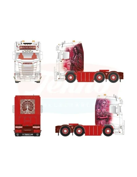 1/50 Banucha Scania Next Gen S-Serie Highline 6x2 TEKNO 90480 TEKNO