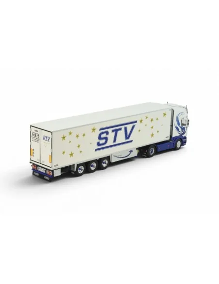 1/50 Scania serie R Topline con rimorchio frigor a 3 assi STV TEKNO 89812 TEKNO