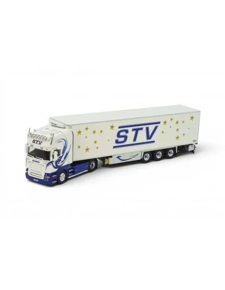 1/50 Scania serie R Topline con rimorchio frigor a 3 assi STV TEKNO 89812 TEKNO