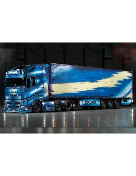 VOLVO FH5 GLOBETROTTER XL 6X2 TWIN STEER REEFER TRAILER - 3 AXLE Thomann - Outliner WSI 01-4814 WSI MODELS VOLVO FH5 GLOBETROTTER XL 6X2 TWIN STEER REEFER TRAILER - 3 AXLE Thomann - Outliner WSI 01-4814 WSI MODELS