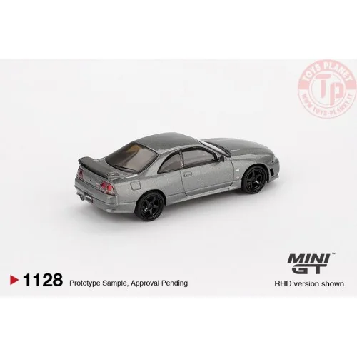 1:64 NISSAN GTR (R33) NISMO BCNR33 CRS DARK METAL GRAY 1993 MGT01128-R Mini Gt