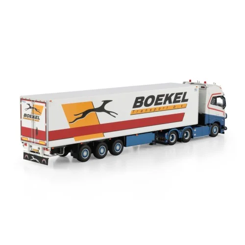 1/50 van Mol Transport VOLVO FH5 GLOBETROTTER XL 6X2 TAG AXLE REEFER TRAILER - 3 AXLE WSI 01-4735 WSI MODELS