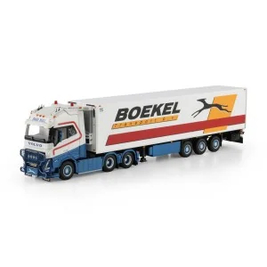 1/50 van Mol Transport VOLVO FH5 GLOBETROTTER XL 6X2 TAG AXLE REEFER TRAILER - 3 AXLE WSI 01-4735 WSI MODELS