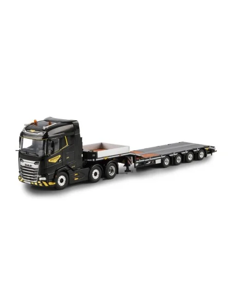 1/50 BROSHUIS DAF XG MY25 6X2 TWIN STEER SEMI LOW LOADER - 4 AXLE WSI 04-2244 WSI MODELS