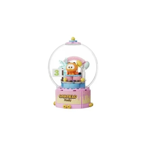 Garfield Crystal Ball: Garfield Birthday Cake PAN86803 PANTASY