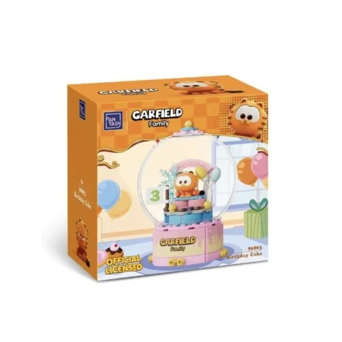 Garfield Crystal Ball: Garfield Birthday Cake PAN86803 PANTASY
