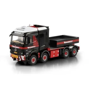 1/50 Mammoet MERCEDES-BENZ AROCS MP5 SLT STREAM SPACE 8X6 BALLAST BOX + HITCH WSI 410334 WSI MODELS