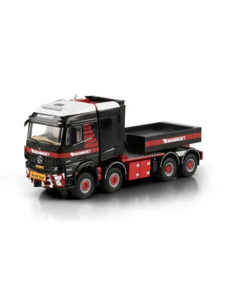 1/50 Mammoet MERCEDES-BENZ AROCS MP5 SLT STREAM SPACE 8X6 BALLAST BOX + HITCH WSI 410334 WSI MODELS