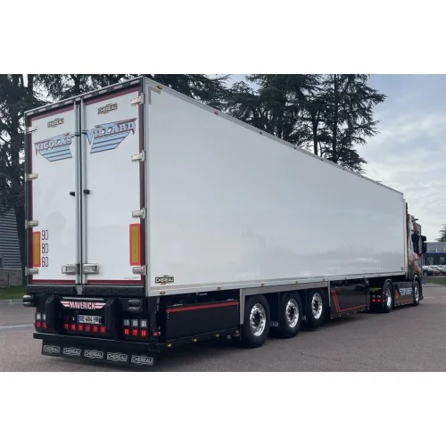 1/50 Nicolas Villard SCANIA R HIGHLINE CR20H 4X2 REEFER TRAILER - 3 AXLE WSI 01-5292 WSI MODELS