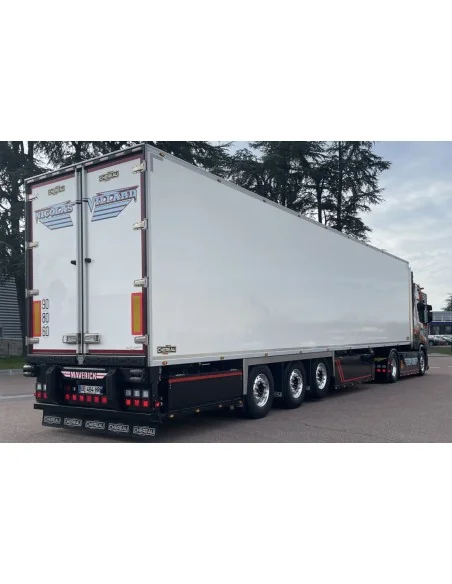 1/50 Nicolas Villard SCANIA R HIGHLINE CR20H 4X2 REEFER TRAILER - 3 AXLE WSI 01-5292 WSI MODELS 1/50 Nicolas Villard SCANIA R HIGHLINE CR20H 4X2 REEFER TRAILER - 3 AXLE WSI 01-5292 WSI MODELS