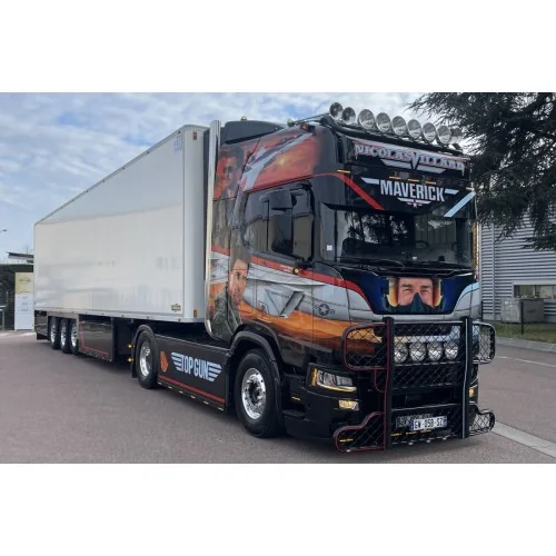 1/50 Nicolas Villard SCANIA R HIGHLINE CR20H 4X2 REEFER TRAILER - 3 AXLE WSI 01-5292 WSI MODELS