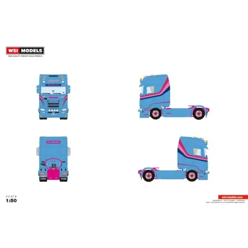1/50 Argman SCANIA S HIGHLINE CS20H 4X2 WSI 01-5351 WSI MODELS