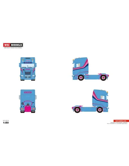 1/50 Argman SCANIA S HIGHLINE CS20H 4X2 WSI 01-5351 WSI MODELS