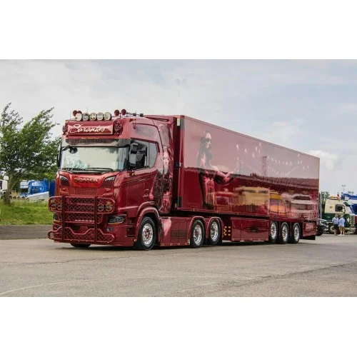 1/50 Sarantos Scania NGS Highline 6x2 con semirimorchio frigo TEKNO 90152 TEKNO
